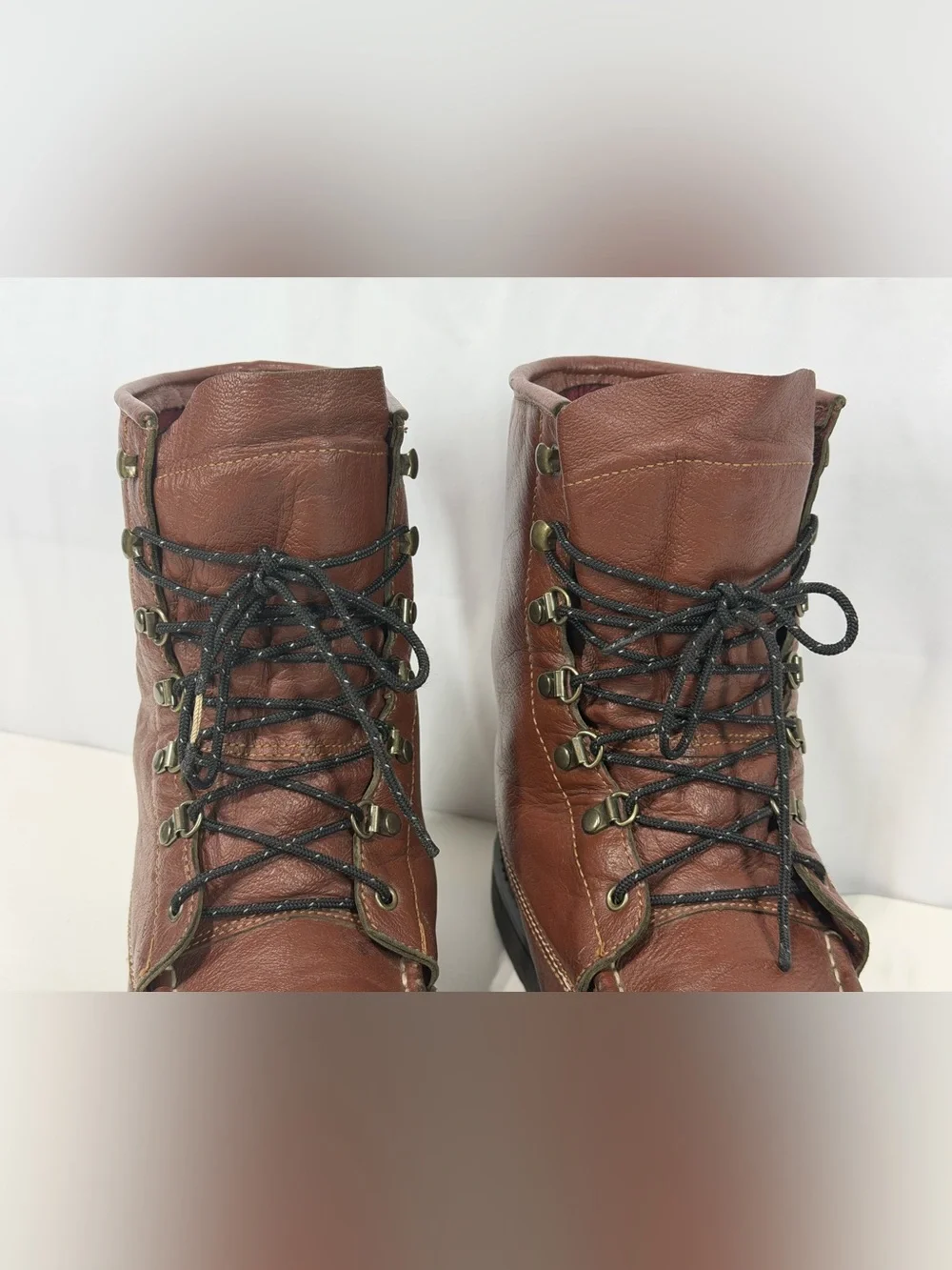 #271 Vintage Cabela's Mens Leather Gore Tex Thinsulate Hunting Boots Size D15
